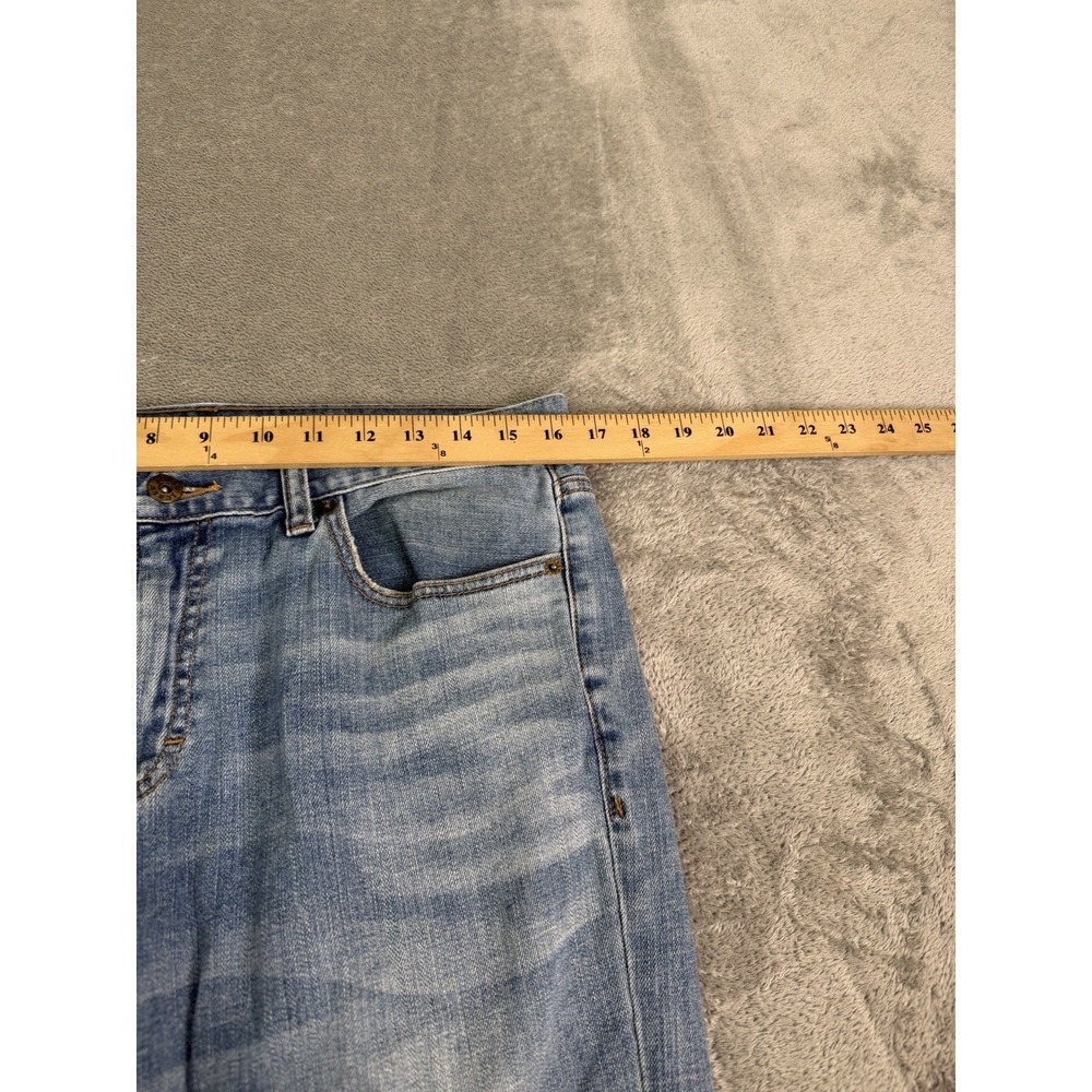 J. Crew Driggs Slim Straight Jeans Men's Size 32X30 Blue - Picture 9 of 13